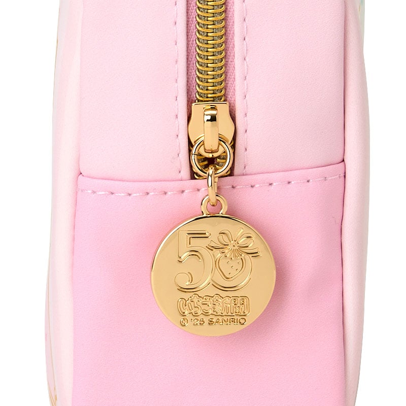 Sanrio Characters Mini Zipper Pouch (Strawberry News 50th Anniv. Series)