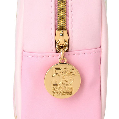 Sanrio Characters Mini Zipper Pouch (Strawberry News 50th Anniv. Series)