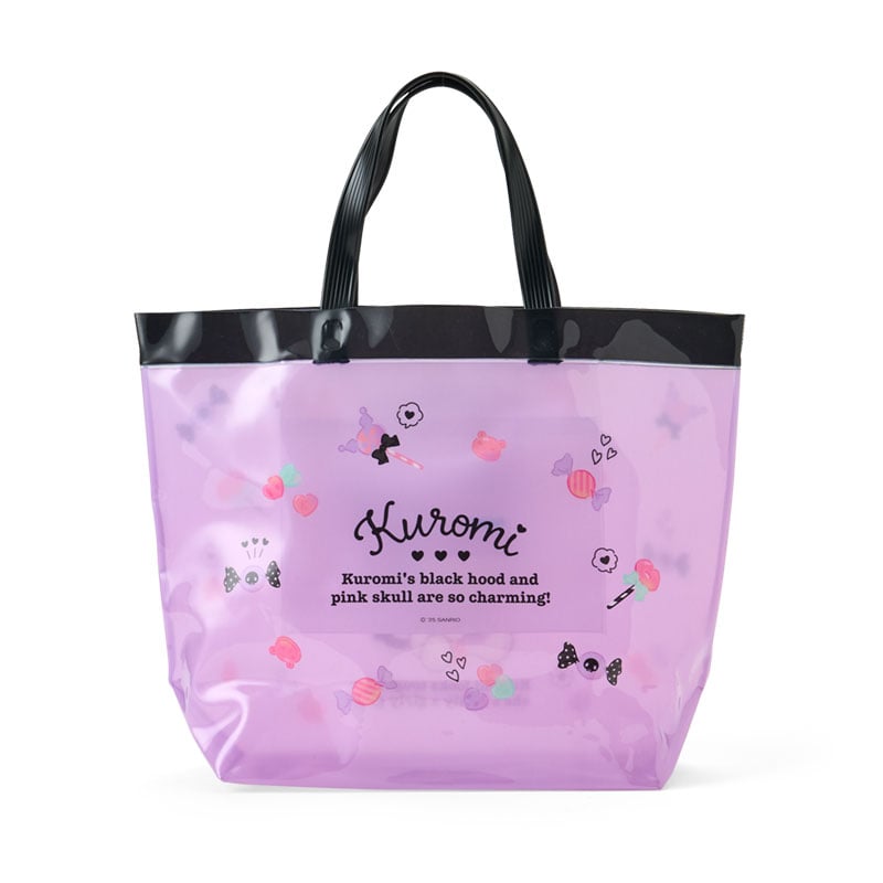 Kuromi Clear Vinyl Tote Bag