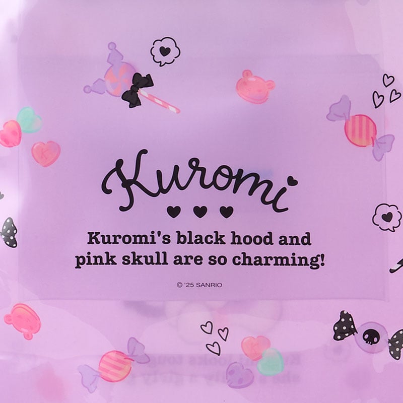 Kuromi Clear Vinyl Tote Bag