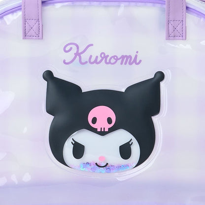 Kuromi Clear Handbag (Gingham)