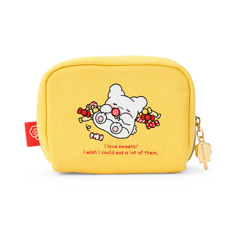 Hanamaruobake Mini Zipper Pouch (I Love Sweets Series)