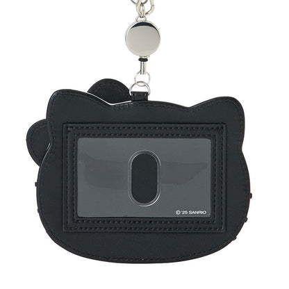Hello Kitty Black Retractable ID Badge Reel (I Love Hello Kitty Series)