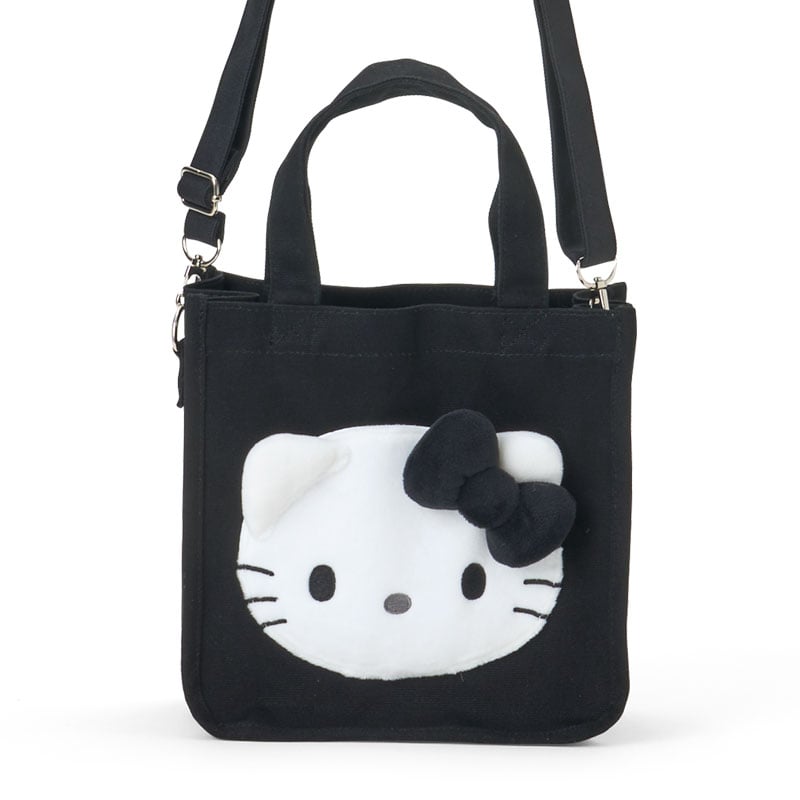 Hello Kitty 2-Way Black Mini Tote Bag (I Love Hello Kitty Series)