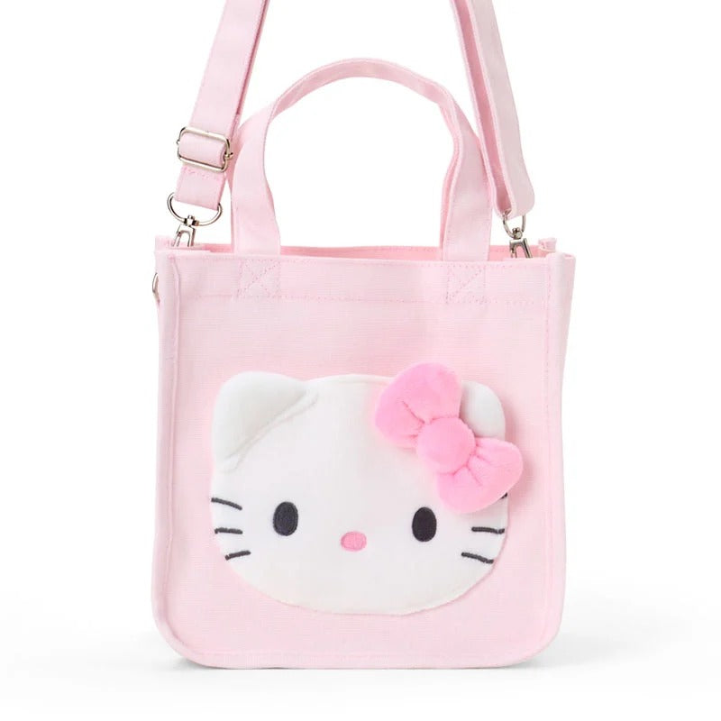 Hello Kitty 2-Way Pink Mini Tote Bag (I Love Hello Kitty Series)