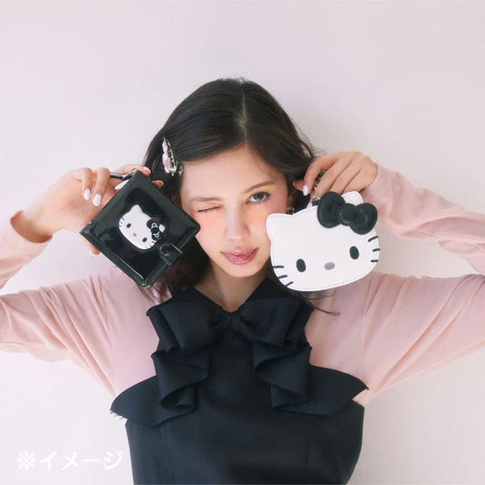 Hello Kitty Black Vinyl Snap Wallet (I Love Hello Kitty Series)