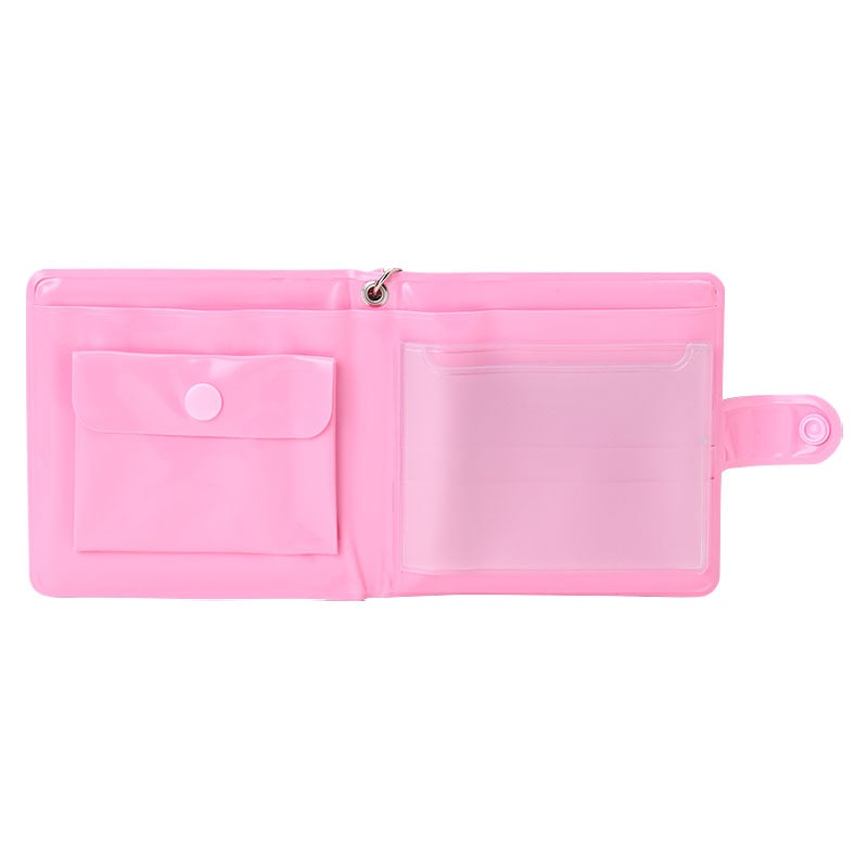 Hello Kitty Pink Vinyl Snap Wallet (I Love Hello Kitty Series)