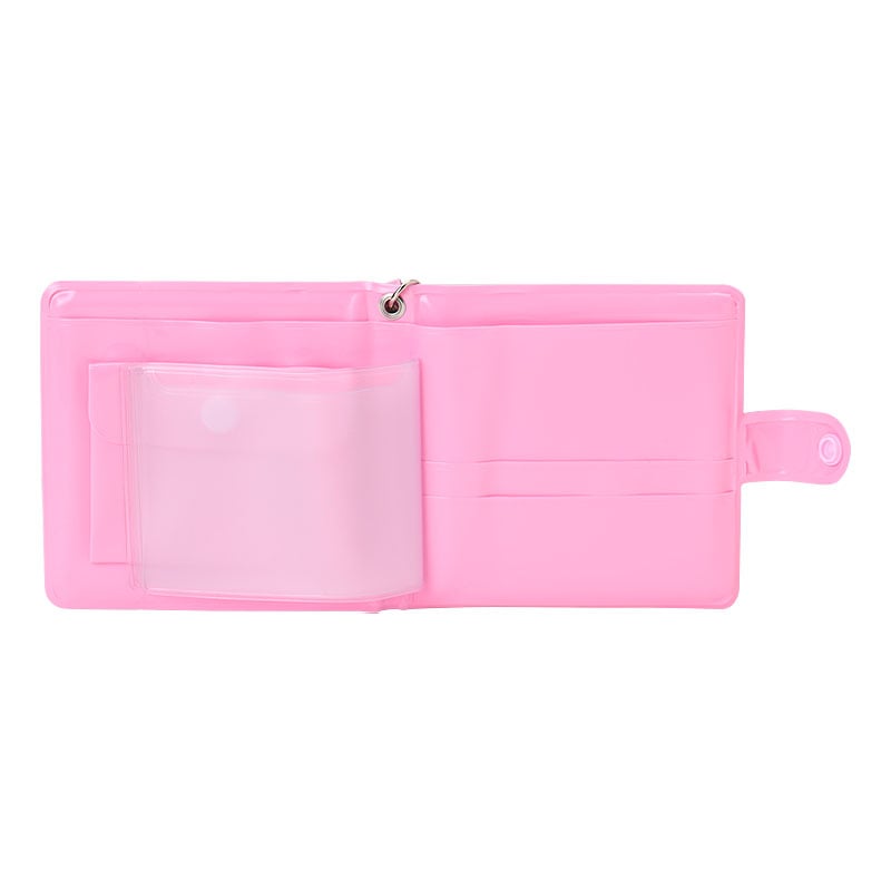 Hello Kitty Pink Vinyl Snap Wallet (I Love Hello Kitty Series)
