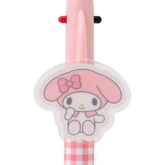 My Melody 2-Color Gingham Retractable Pen