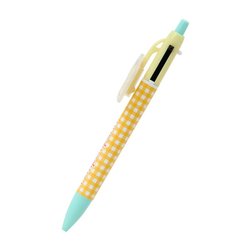 Pompompurin 2-Color Gingham Retractable Pen