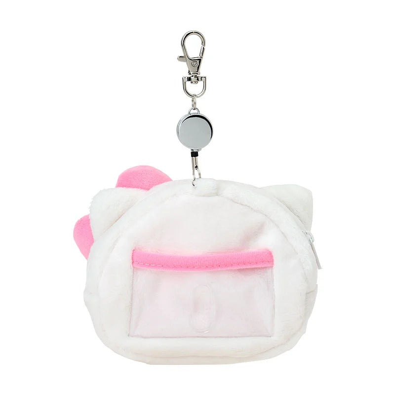 Hello Kitty Plush ID Badge Holder & Reel