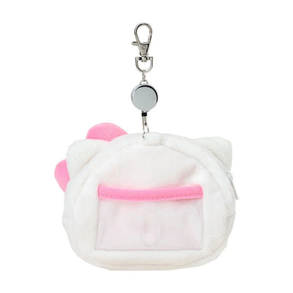 Hello Kitty Plush ID Badge Holder & Reel