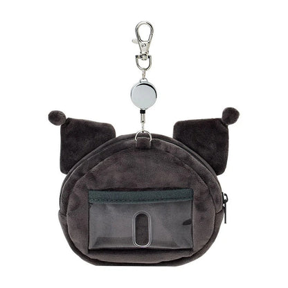 Kuromi Plush ID Badge Holder & Reel