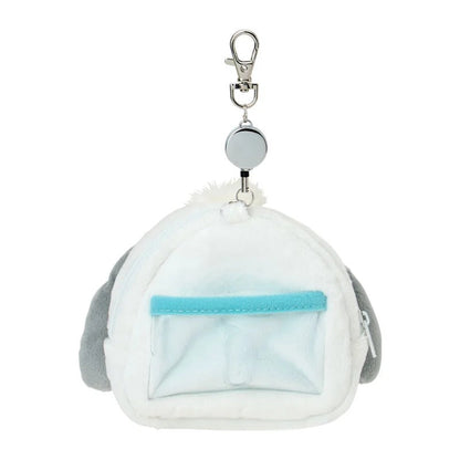 Pochacco Plush ID Badge Holder & Reel