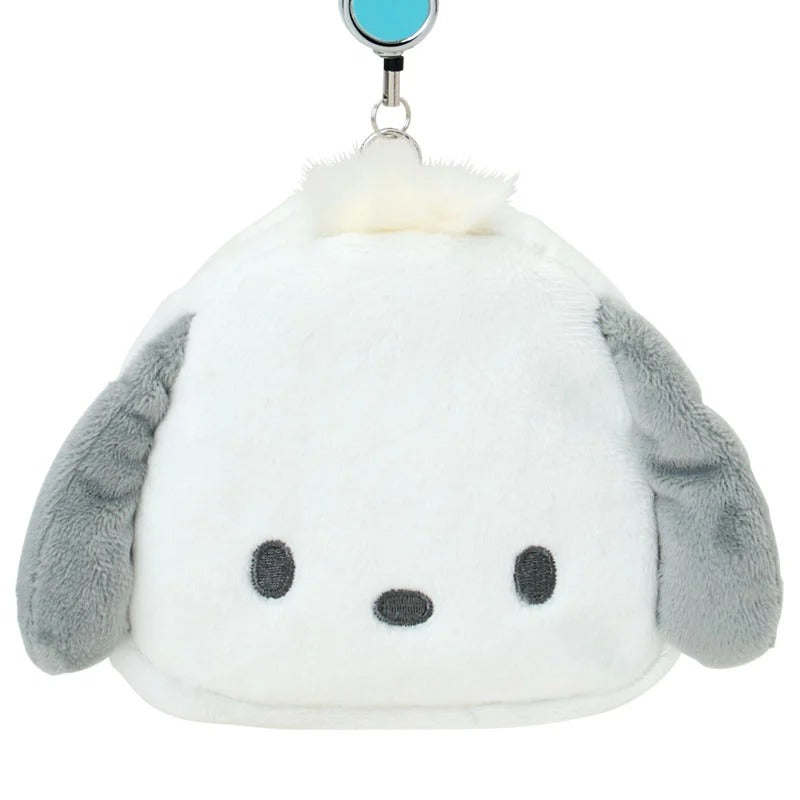 Pochacco Plush ID Badge Holder & Reel