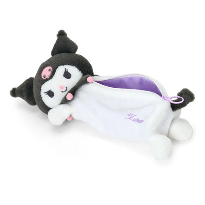 Kuromi Plush Pal Pencil Case (Side Pose)