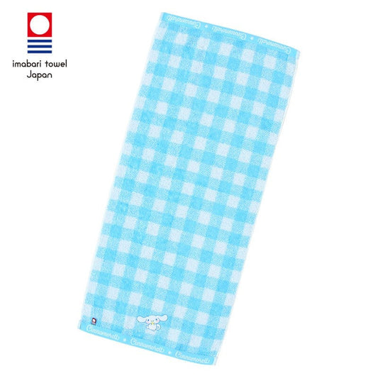 Cinnamoroll Gingham Imabari Hand Towel